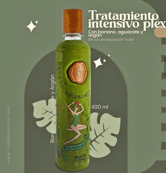 TRATAMIENTO INTENSIVO PLEX CON AGUACATE RITUAL BOTÁNICO