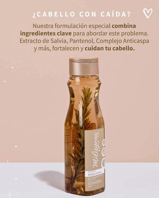 SHAMPOO MILAGROS HERBAL