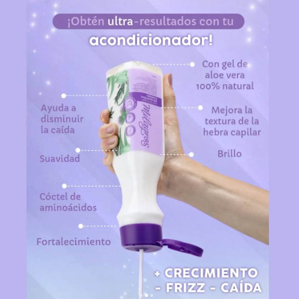 ACONDICIONADOR ULTRA NUTRITIVO PREMIUM MILAGROS
