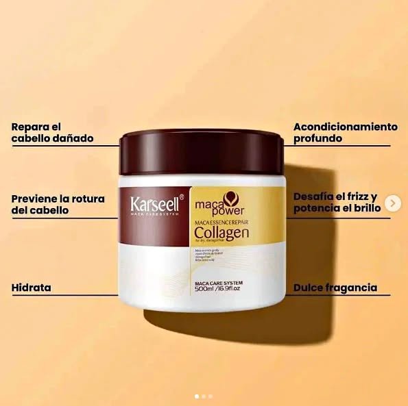 MASCARILLA CAPILAR KARSEELL MACA POWER COLLAGEN 500ML